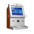 Currency Exchange Wall Mount Touchscreen Kiosk With Cash Acceptor